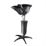 Portable Shampoo Unit With Drain Basin With Adjustable Height