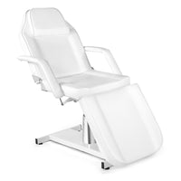 Chaise de Tatouage de Lit Facial de Beauté Hydrauliqu, Lit Esthétique (Blanc)