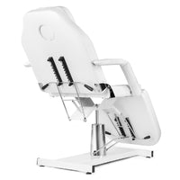 Chaise de Tatouage de Lit Facial de Beauté Hydrauliqu, Lit Esthétique (Blanc)