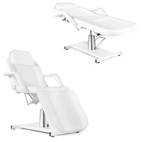 Chaise de Tatouage de Lit Facial de Beauté Hydrauliqu, Lit Esthétique (Blanc)