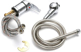 2Pcs Salon Shampoo  Sink Faucet Shower Tub Spray Hose Kits