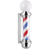 chrome plated Water proof Rotating LED barber shop pole (coming on Aug 30th)